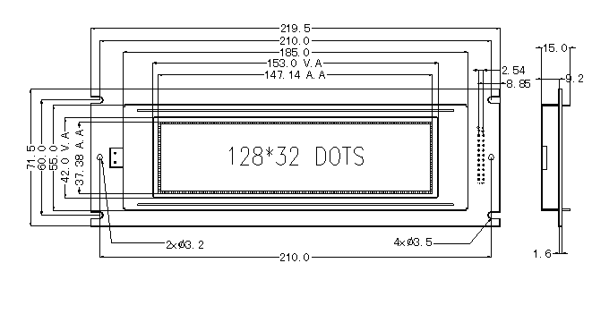 The Diagram of SMG12832A