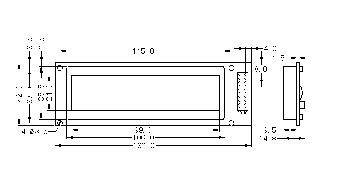The Diagram of SMG16032B