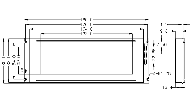 The Diagram of SMG24064B