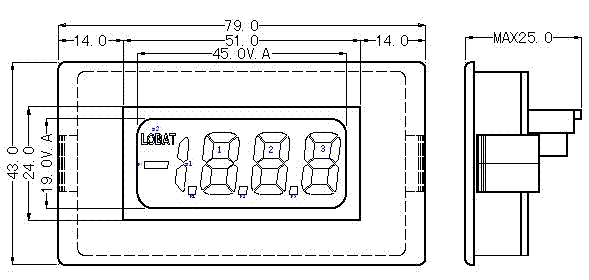 The Diagram of SMS3501B-200mV